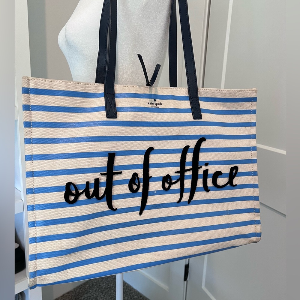 Kate Spade Canvas Beach Tote